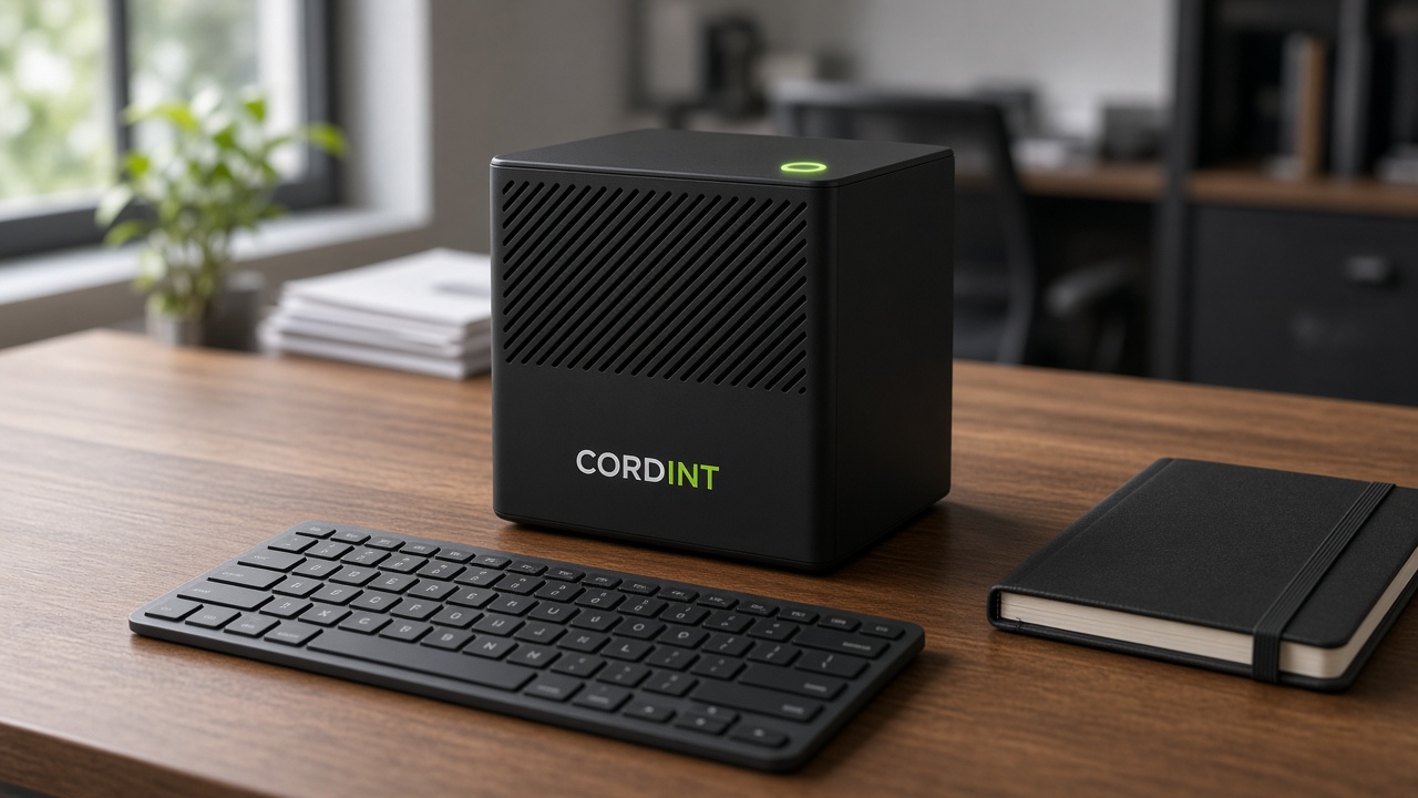 CORDINT Square desk appliance concept